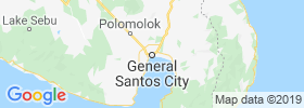 General Santos map